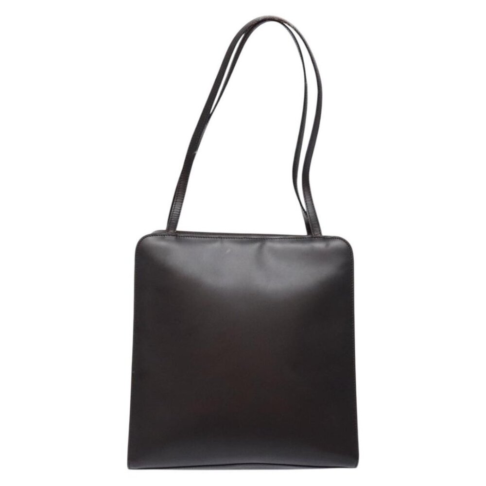 GUCCI Shoulder Bag Patent leather Dark Brown - Picture 3 of 16